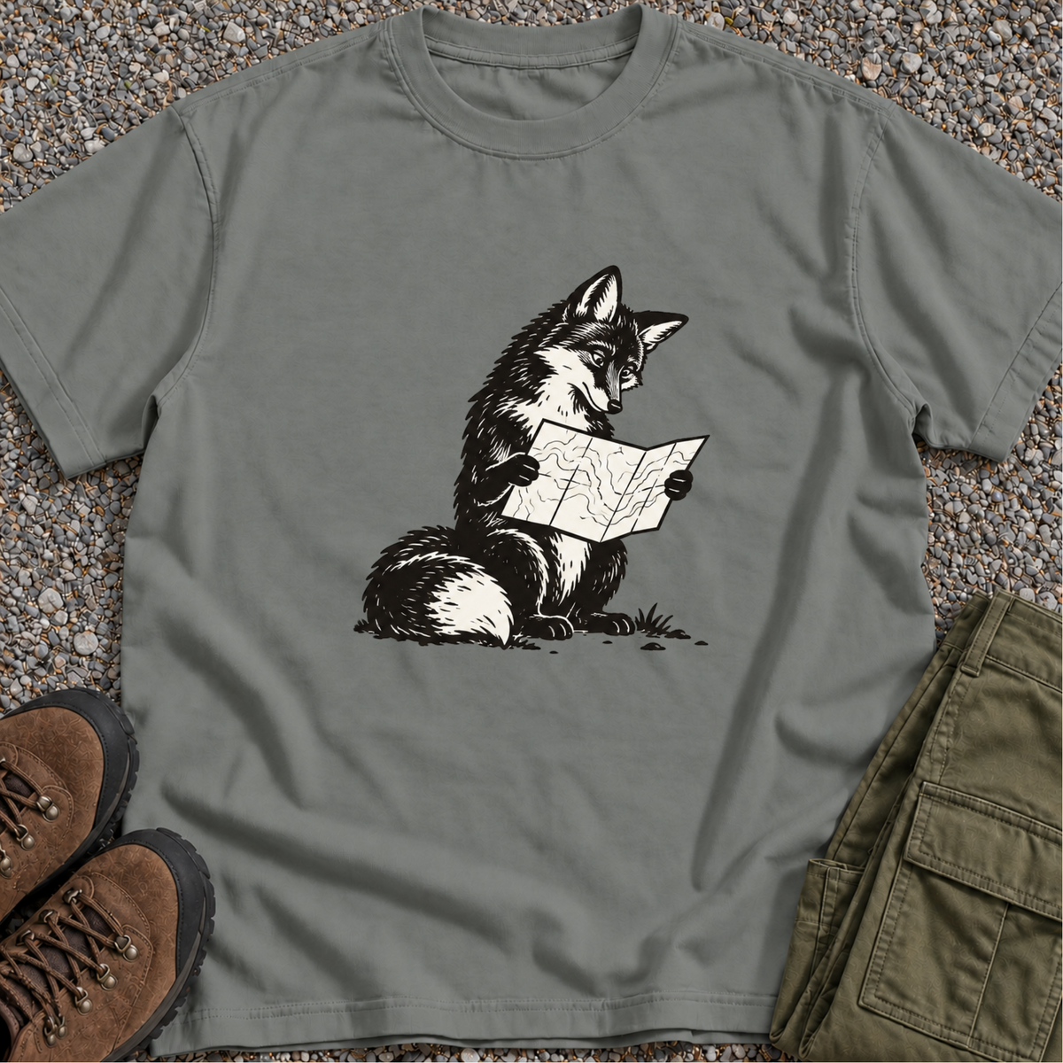 Fox With a Map