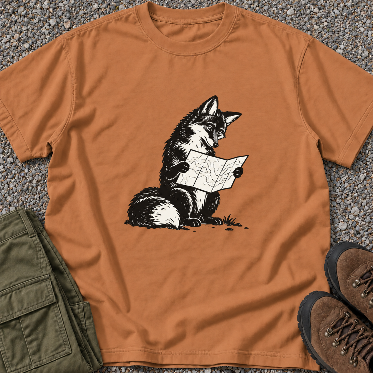 Fox With a Map