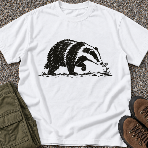 Badger – White T-shirt