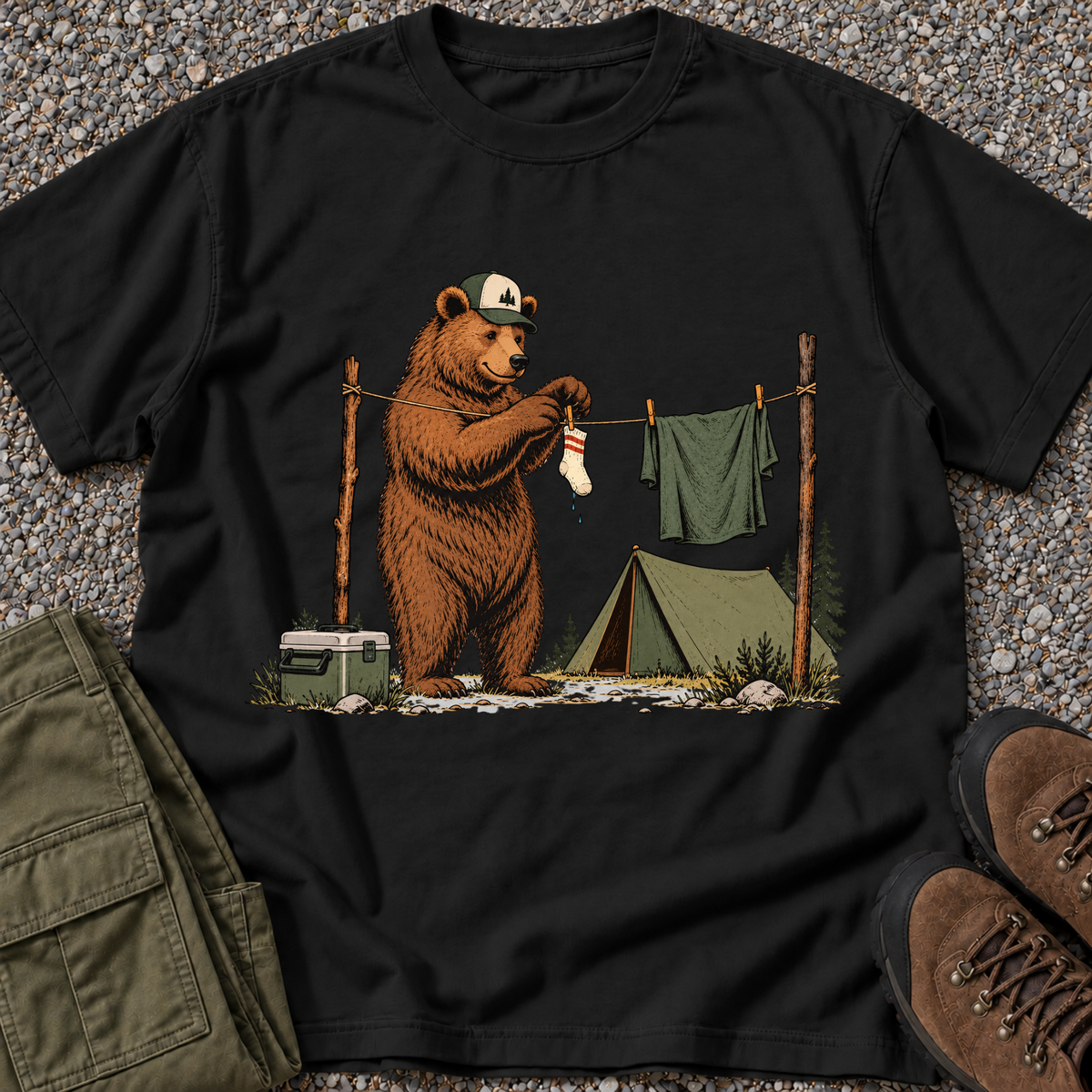 Bear Camping – Black