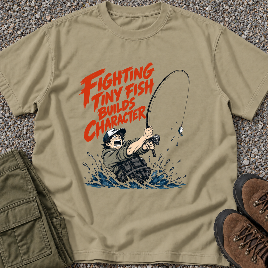 Fighting Tiny Fish Builds Character