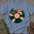 Good Outside Days Vinyl Record T-shirt in Blue Jean