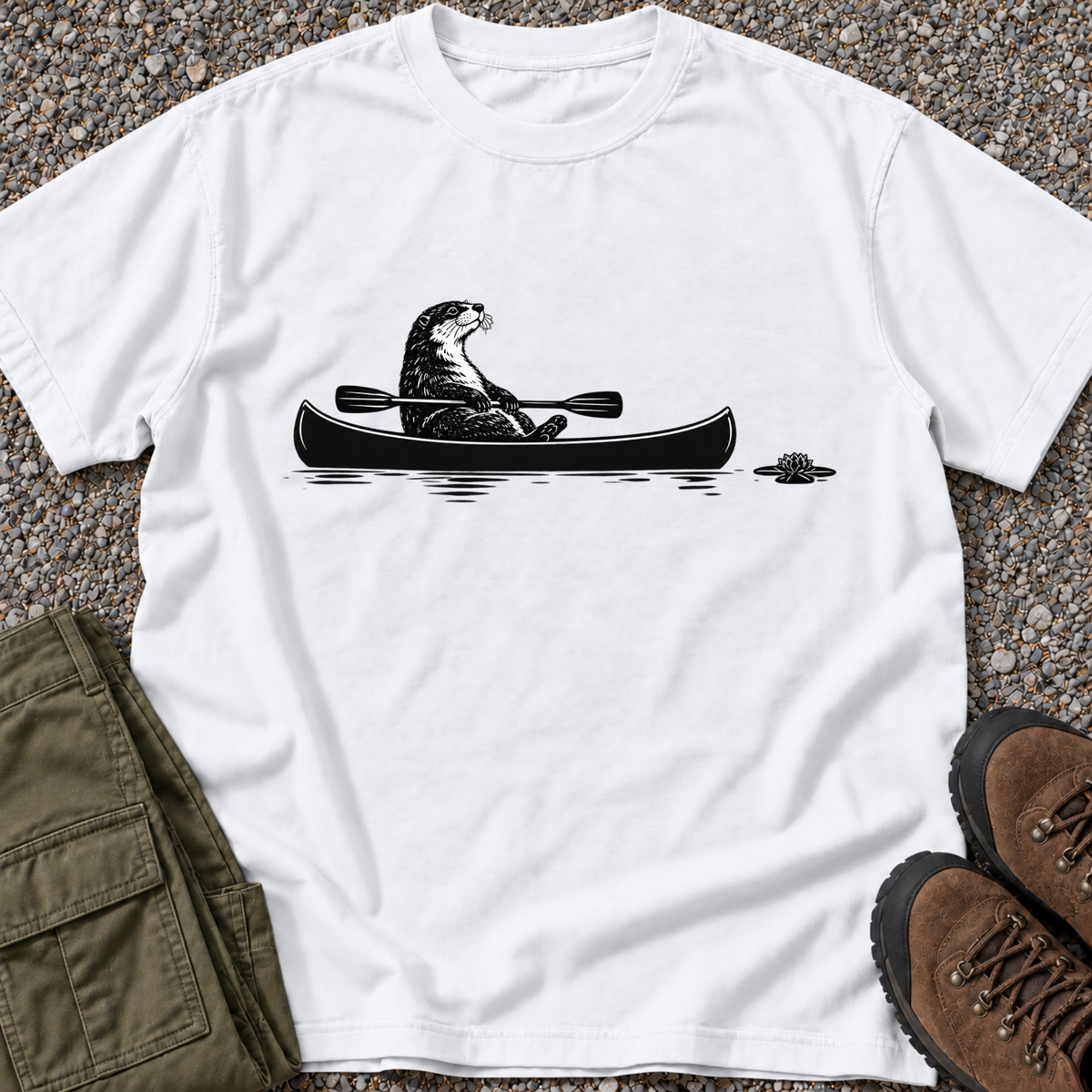 Otter Canoe – White