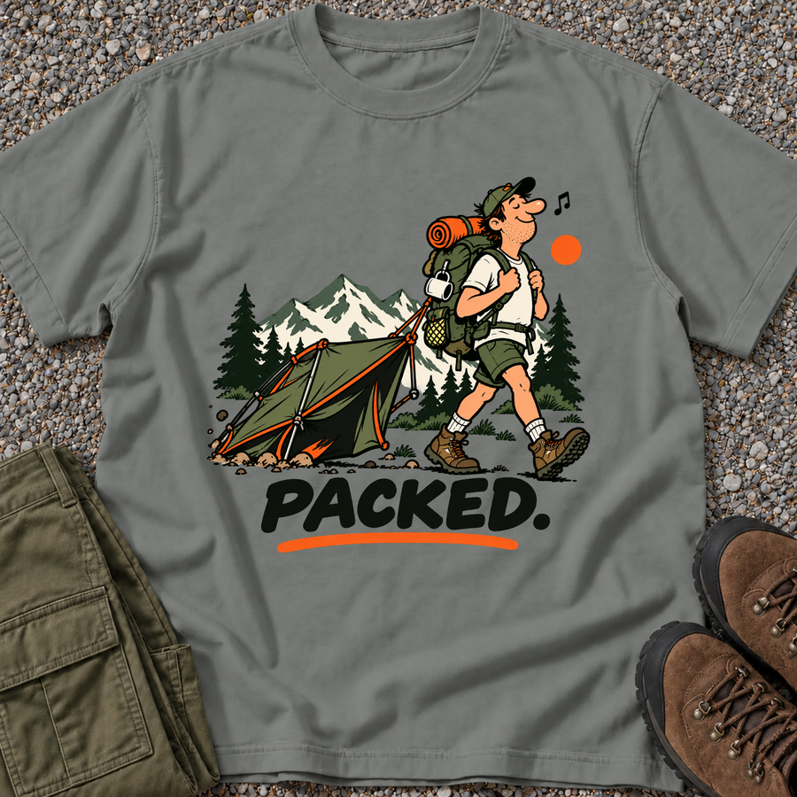 Packed. Hiking