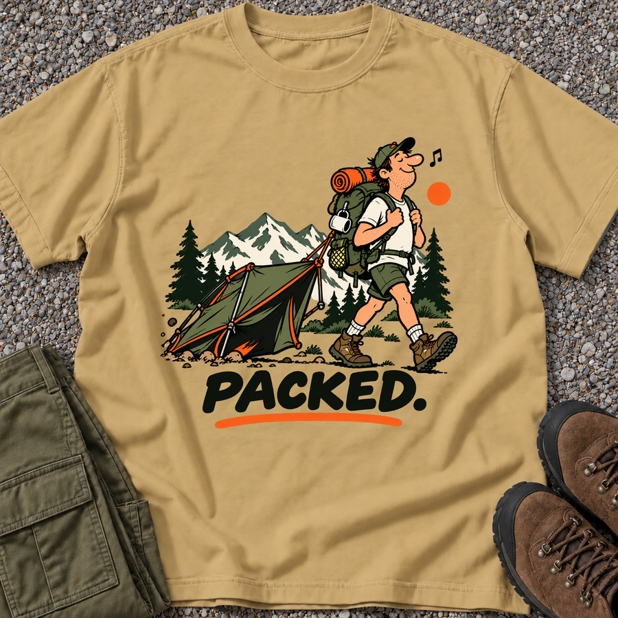 Packed. Hiking