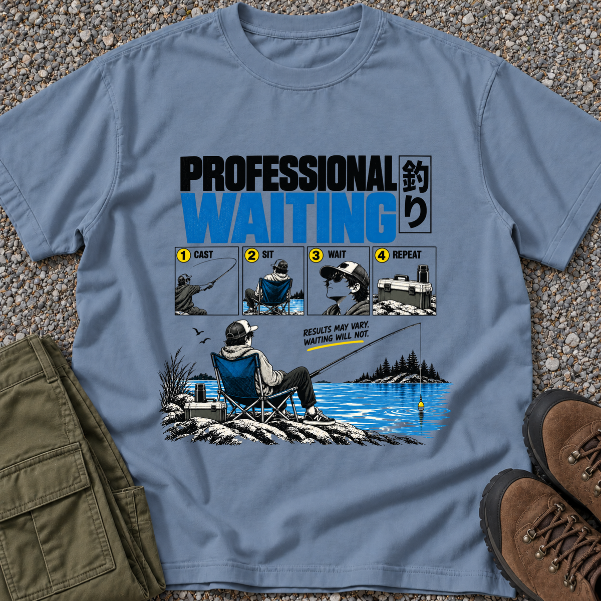 Professional Waiting Fishing – Blue Jean
