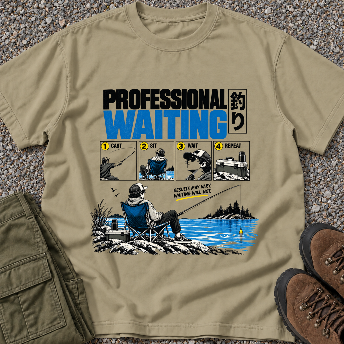 Professional Waiting Fishing – Khaki