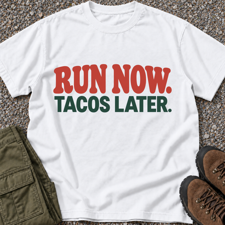 Run Now. Tacos Later.