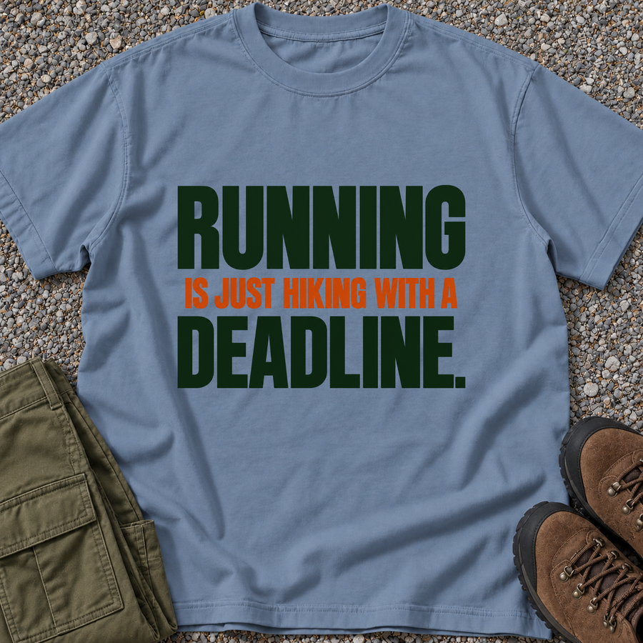 Running Is Just Hiking with a Deadline