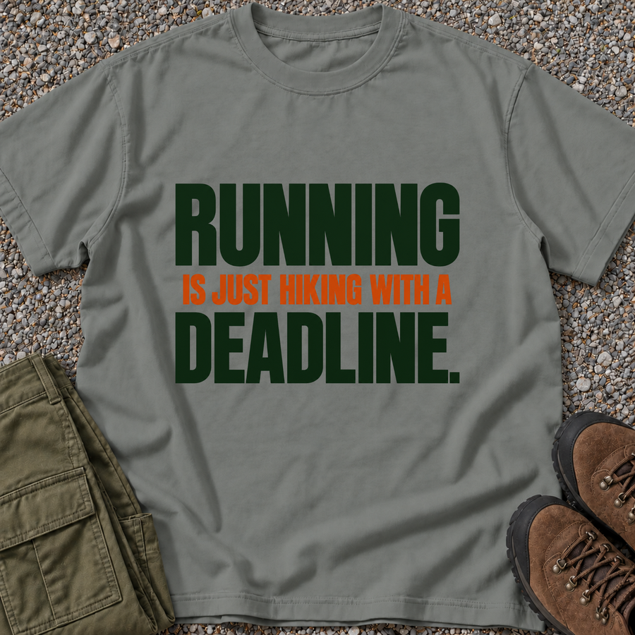 Running Is Just Hiking with a Deadline
