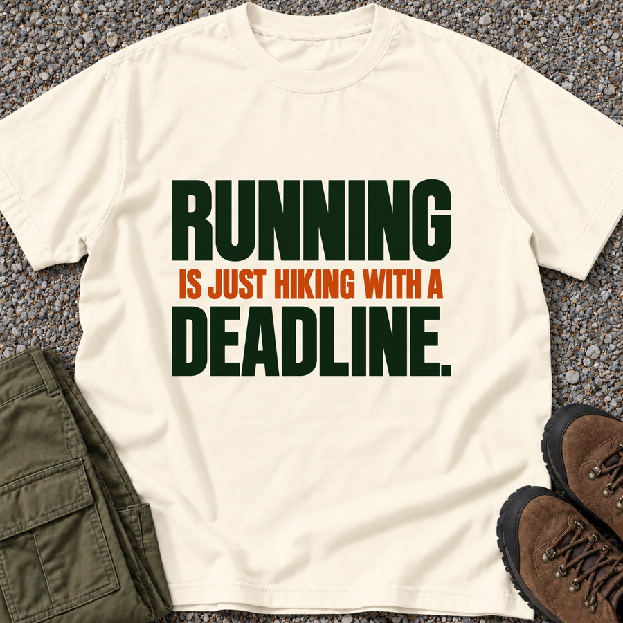 Running Is Just Hiking with a Deadline