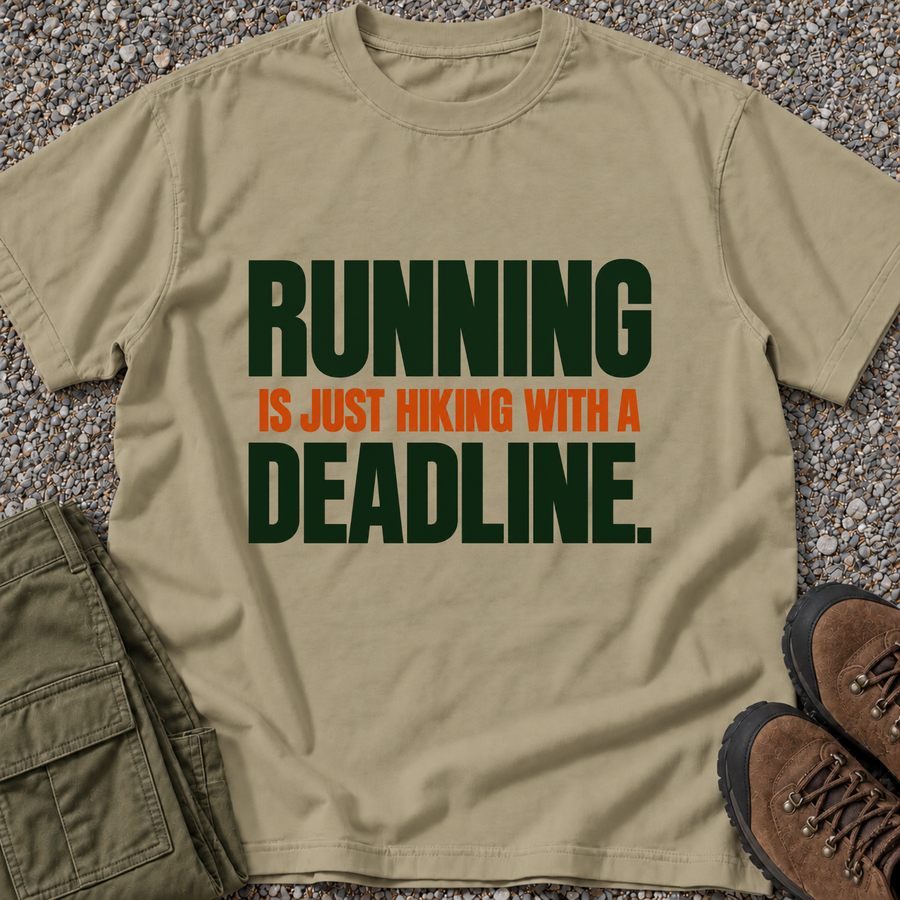 Running Is Just Hiking with a Deadline