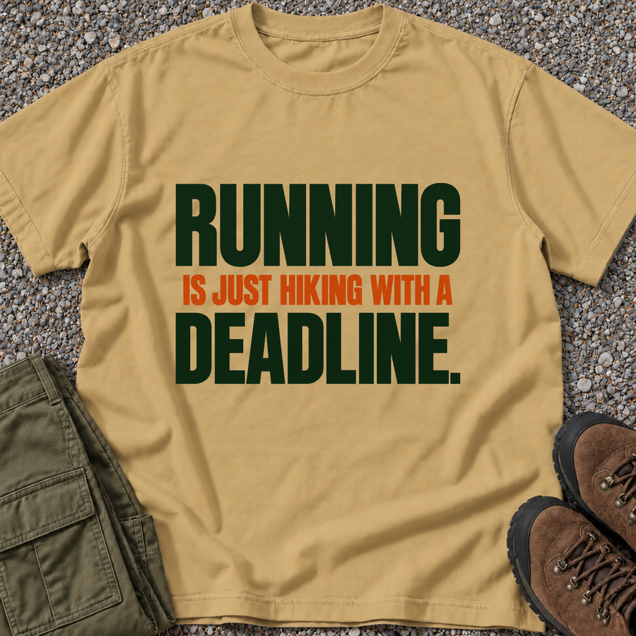 Running Is Just Hiking with a Deadline
