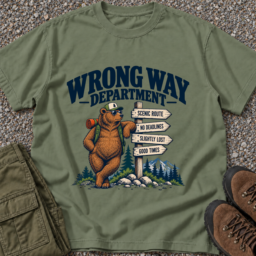 Wrong Way Department — Bear