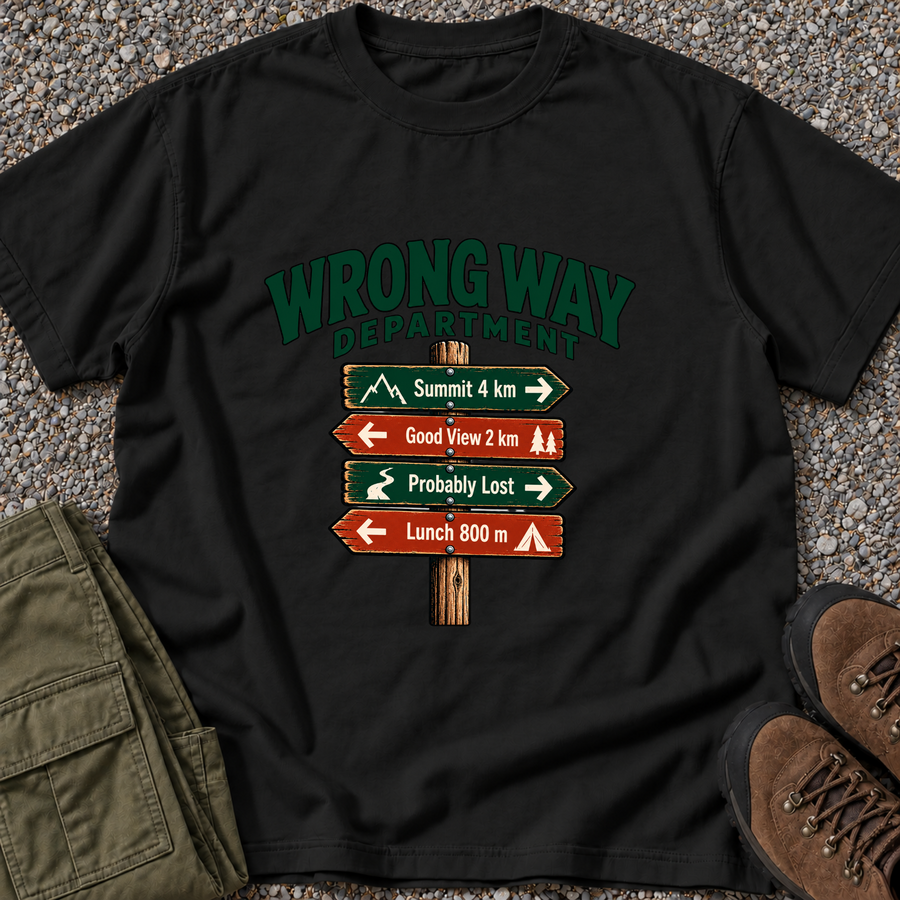 Wrong Way Department — Signpost