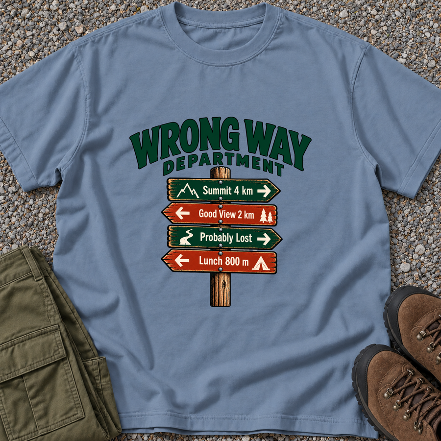 Wrong Way Department — Signpost