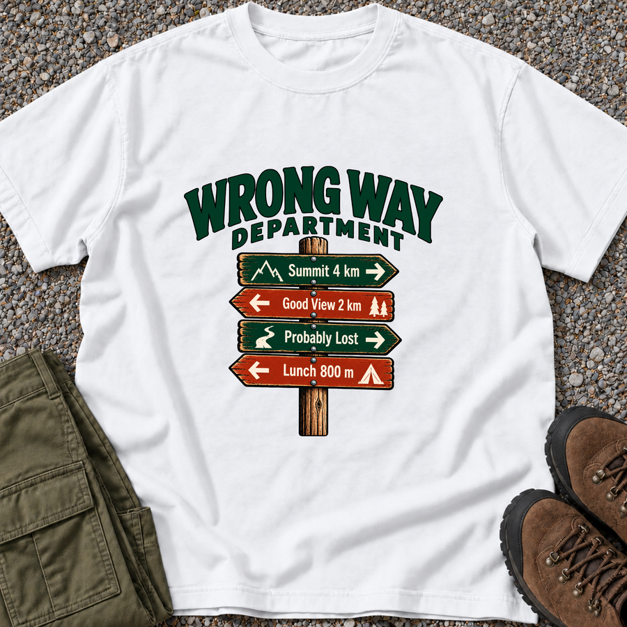 Wrong Way Department — Signpost