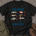 One More Should Do It Fishing T-shirt in Black [Drive 1xdUBYZ68pSWpMjCK3u01iKrENOKC2d5b]