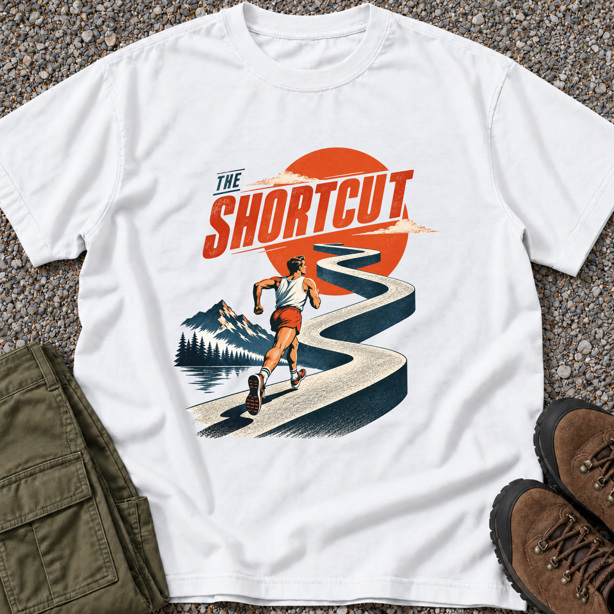The Shortcut T-shirt in White [Drive 1pb35eLkD22Zi1bYX0pAFWwSlP6tbKw7H]